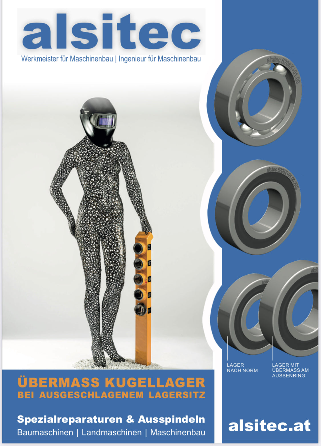 X oversize ball bearing 6006 worn bearing fit